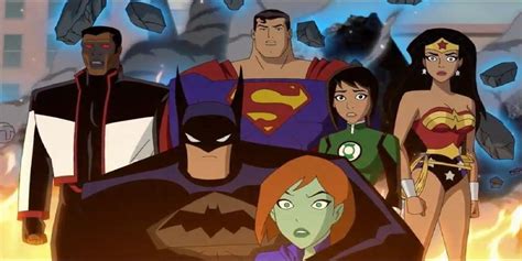 10 Mejores Películas De Animación De La Liga De La Justicia
