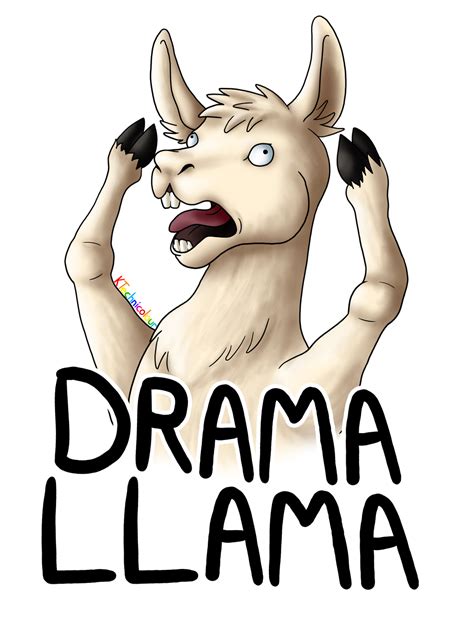 Drama Llama By Ktechnicolour On Deviantart