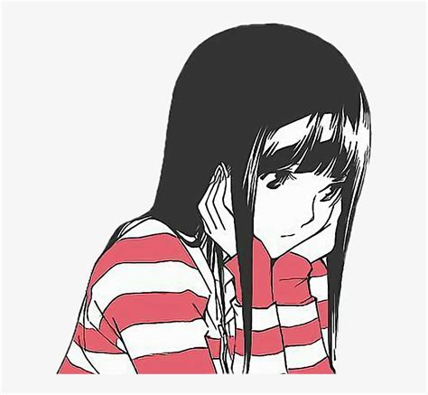 Aesthetic Depressed Anime Girl