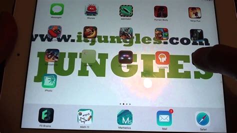 Ipad Mini Ios 7 How To Add More App Icons To Quick Launch Panel Youtube
