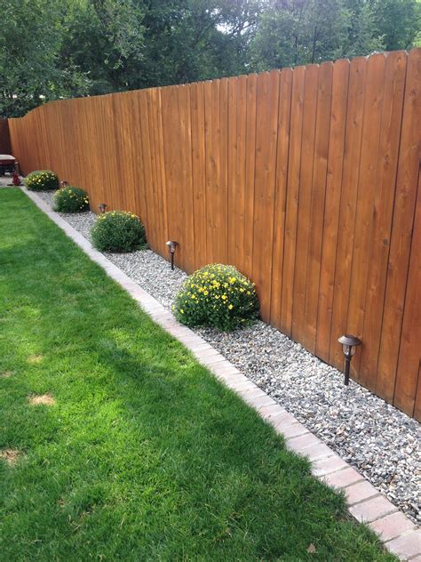 Landscaping Ideas For Backyard Fence Line