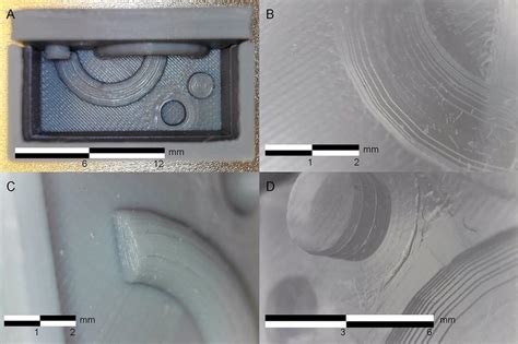 High Detail Images Of The PLA Molds And PDMS Surfaces A The Texture Of Download Scientific
