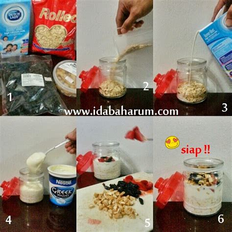 Oat makanan diet dari quaker oat oatmeal asin oatmeal oat susu untuk diet. Resepi Overnight Oat Yang Sedap - Resepi Bergambar