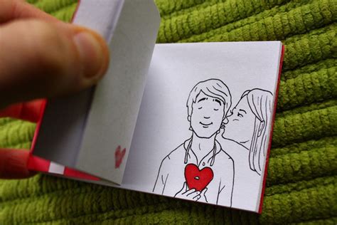 Handmade Custom Valentines Day Animated Flipbook By The Flippist