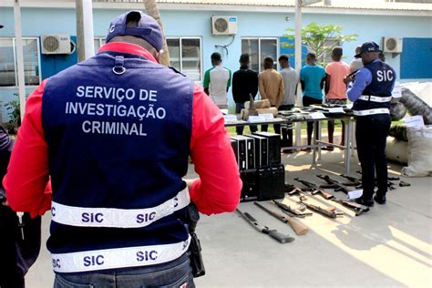 Angola Serviço De Investigação Criminal Sic “desmantela” Grupo Criminoso Na Lunda Sul As