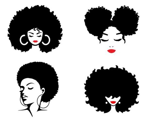 Afro Woman Svg Afro Girl Svg Afro Queen Svg Afro Lady Svg Etsy Afro