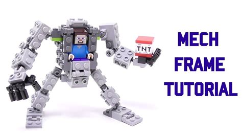 Lego Mech Frame Tutorial Part3 For Small Mechs Detailed Build Youtube