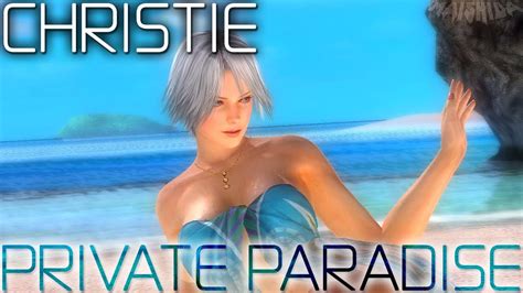 「hd」 Dead Or Alive 5 Ultimate Christie Tropical Sexy Dlc Private Paradise Youtube