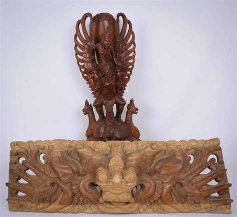 Carvings 2 Wood Garuda Bali Indonesia Catawiki