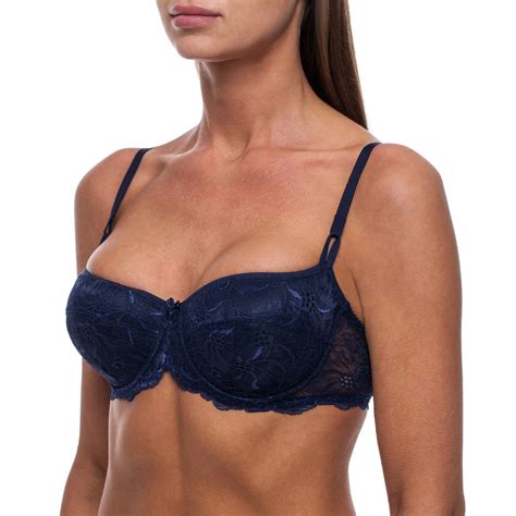 Sexy Bra Balconette Push Up Demi Underwire Lace T Shirt Shelf Plus Size Ebay