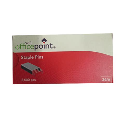 Officepoint Staple Pins 266 1000s Office Mart