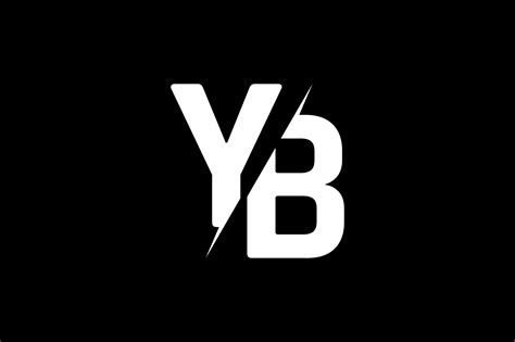 Monogram YB Logo Design Illustration Par Greenlines Studios Creative