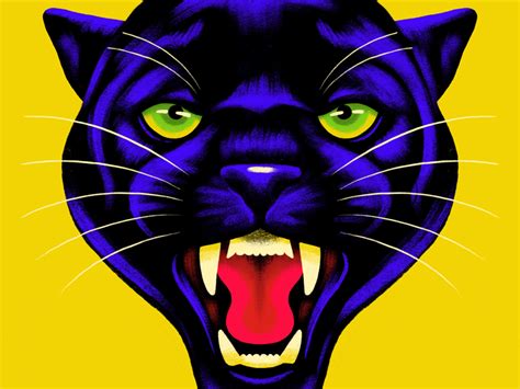 Black Panther By Brad Woodard On Dribbble