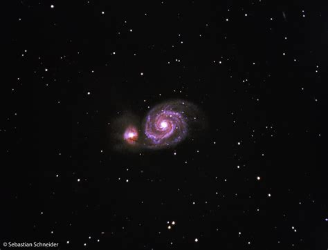 M51 Whirlpool Galaxy Astronomy