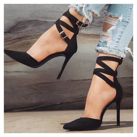 suede strappy heels buckled heels shoes heels pumps stiletto pumps strap heels strappy