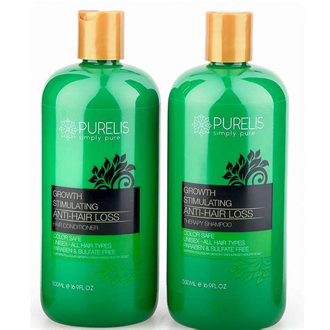 Hair Growth Shampoo And Conditioner Set Sulfate Free Shampoo Set For