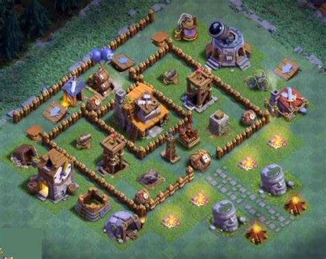 New builder hall 4 (bh4) base 2020 with copy link i bh4 base layout | clash of clans hey guys we are here with the new. Top 18+ Best Builder Hall 4 Base (New! Update) | 2000 ...