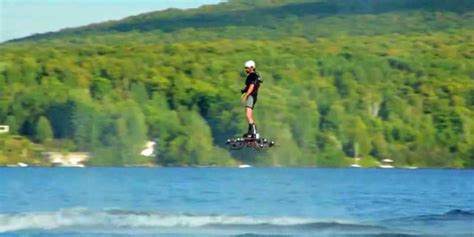 Real Life Hoverboard Sets Guinness World Record Business Insider