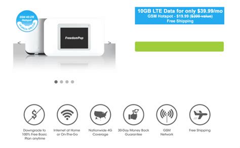 Freedompops New Hotspot Plan On Atandts Network Includes 10gb Of Data