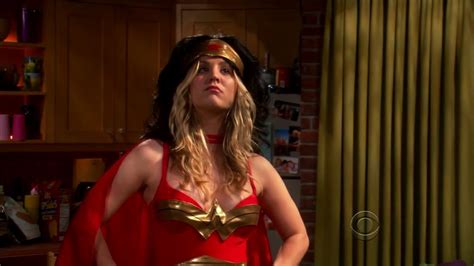 The Big Bang Theory Penny Blond Wonder Woman Youtube