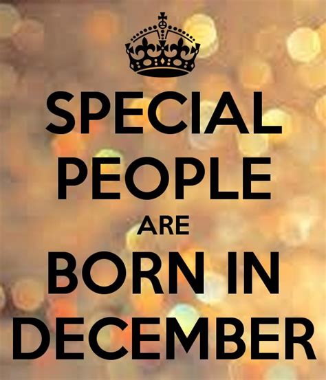 Special People Are Born In December Poster Special People Happy Birthday Wishes Cards