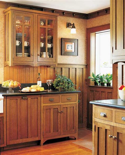 Mission Style Quarter Sawn Oak Kitchen Cabinets Cabinet Jks