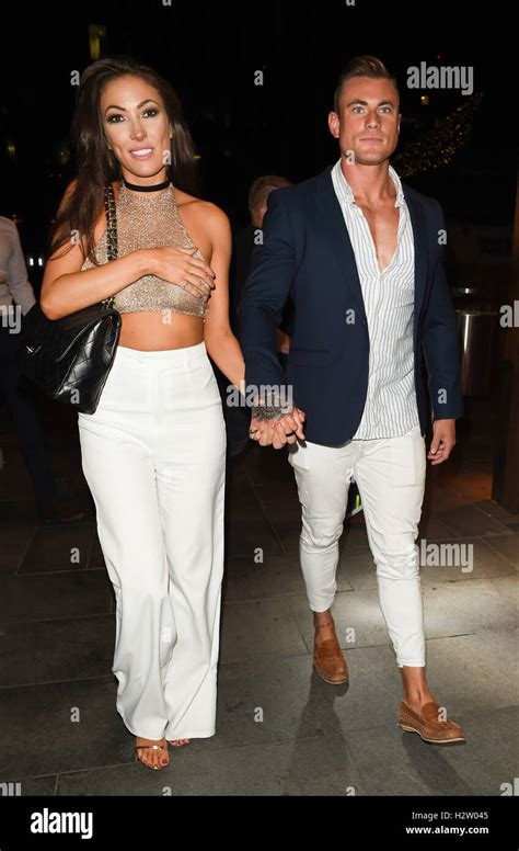Love Island Couple Tom Powell And Sophie Gradon At Neighbourhood In Manchester Featuring Tom