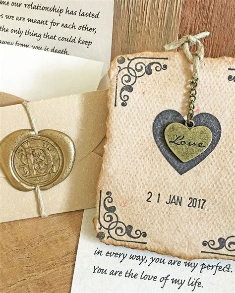 Paper wedding anniversary gifts for her. Romantic paper anniversary gift, Personalized love letter ...