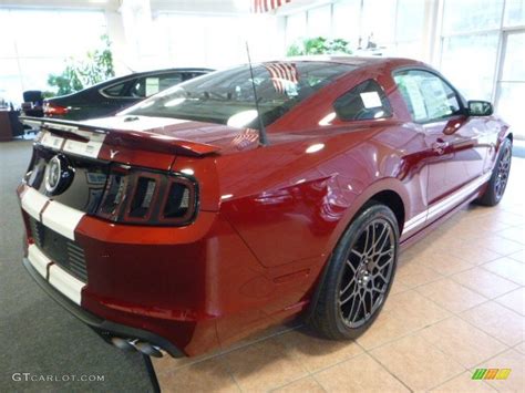 2014 Ruby Red Ford Mustang Shelby Gt500 Svt Performance Package Coupe