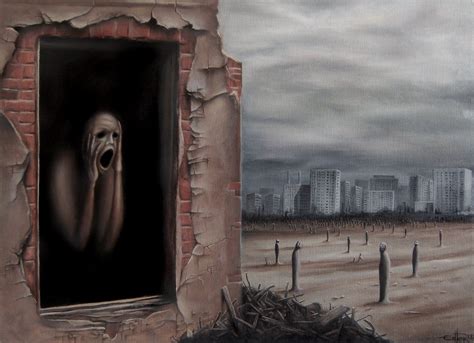 Weirdletter Postcards Surreal Art Dark Artwork Horror Art