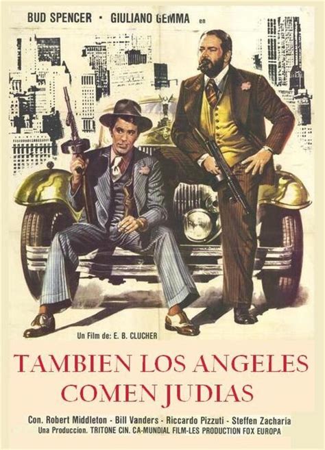 Cartel De También Los ángeles Comen Judías Poster 1