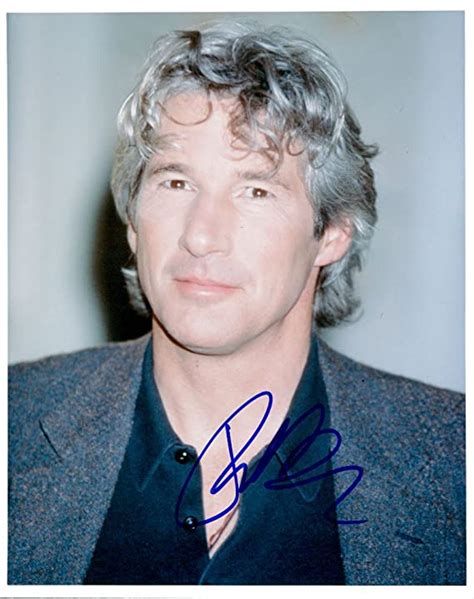Richard Gere Signed 8x10 Photo At Amazons Entertainment Collectibles Store