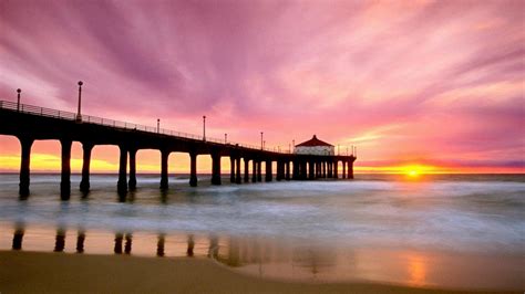 Muelle Y Puente De Fondos De Pantalla De Alta Definición 13