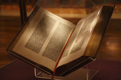 Gutenberg Bible Of The New York Public Library Bought By James Lenox