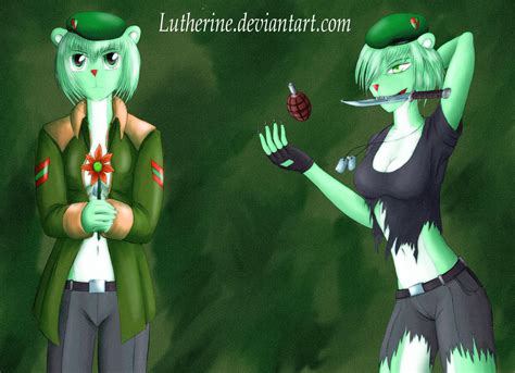 Female Flippy Good And Evil By Lutherine On Deviantart