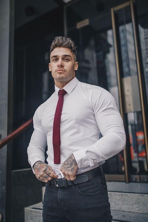 white tailored shirt shirts tailored perfectly to your body showcasing your physique mens