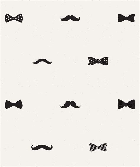 Bow Ties And Moustaches Wallpaper In 2020 Mustache Wallpaper Hipster Wallpaper Wallpaper Samples