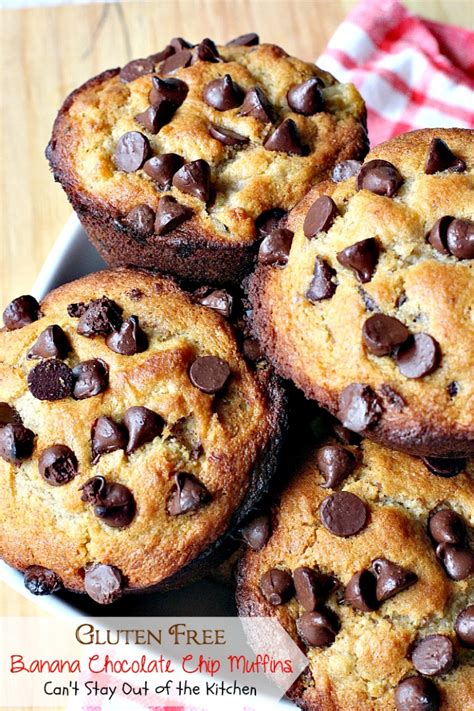 Gluten Free Banana Chocolate Chip Muffins Can T Stay Out Of The Kitchen