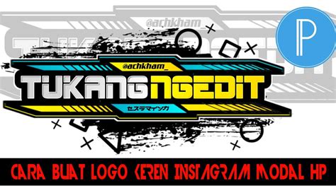 Check spelling or type a new query. PIXELLAB TUTORIAL!! Cara buat logo KEREN SIMPEL instagram ...