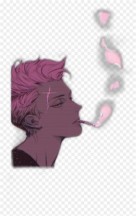 Anime Aesthetic Pink Smoke Animeaesthetic Sad Aesthetic Transparent Hd Png Download