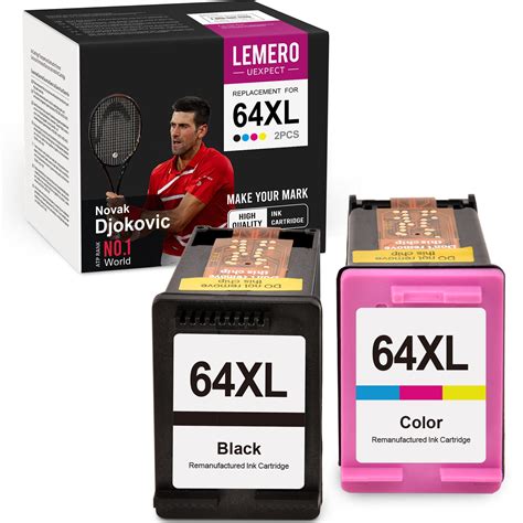 Replacement For Hp 64xl 64 Xl Ink Cartridge For Evny Photo 7855 7155