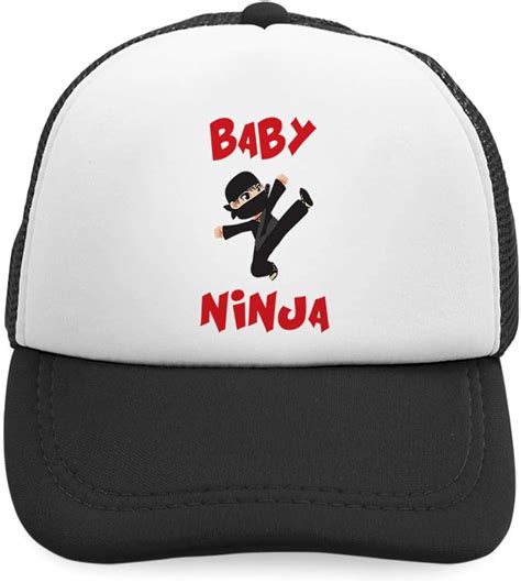 Summer Kids Trucker Hat Baby Ninja Halloween Costume Style
