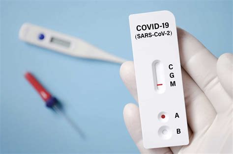 Positive Test Result By Using Rapid Test For Covid 19 Quick Fast