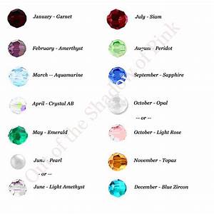 Very Popular Images Available Birthstone Colors