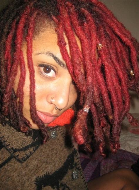 It made the messy maturing phase a lot more bearable. dreadlocks hair color