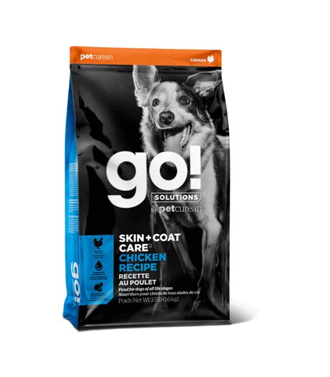 Most affordable dog food without chicken or chicken meal: Go! Solutions Skin + Coat Care Chicken Recipe Dog Dry Food ...
