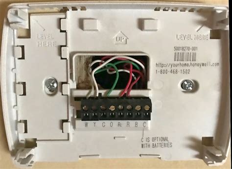 Wiring A Honeywell Thermostat With 4 Wires
