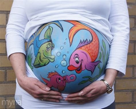 Pregnant Belly Painting Inspiration For Creative Ways To Celebrate