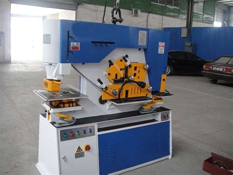 China 26 Year Factory Bohai Brand Hydraulic Hole Punching Machine Iron