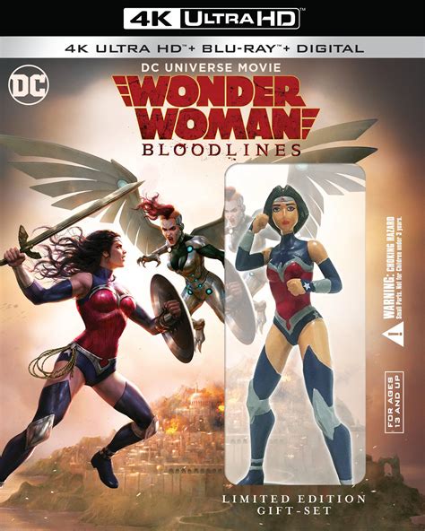 Wonder Woman Bloodlines 4k Ultra Hd Blu Rayblu Ray Only Best Buy